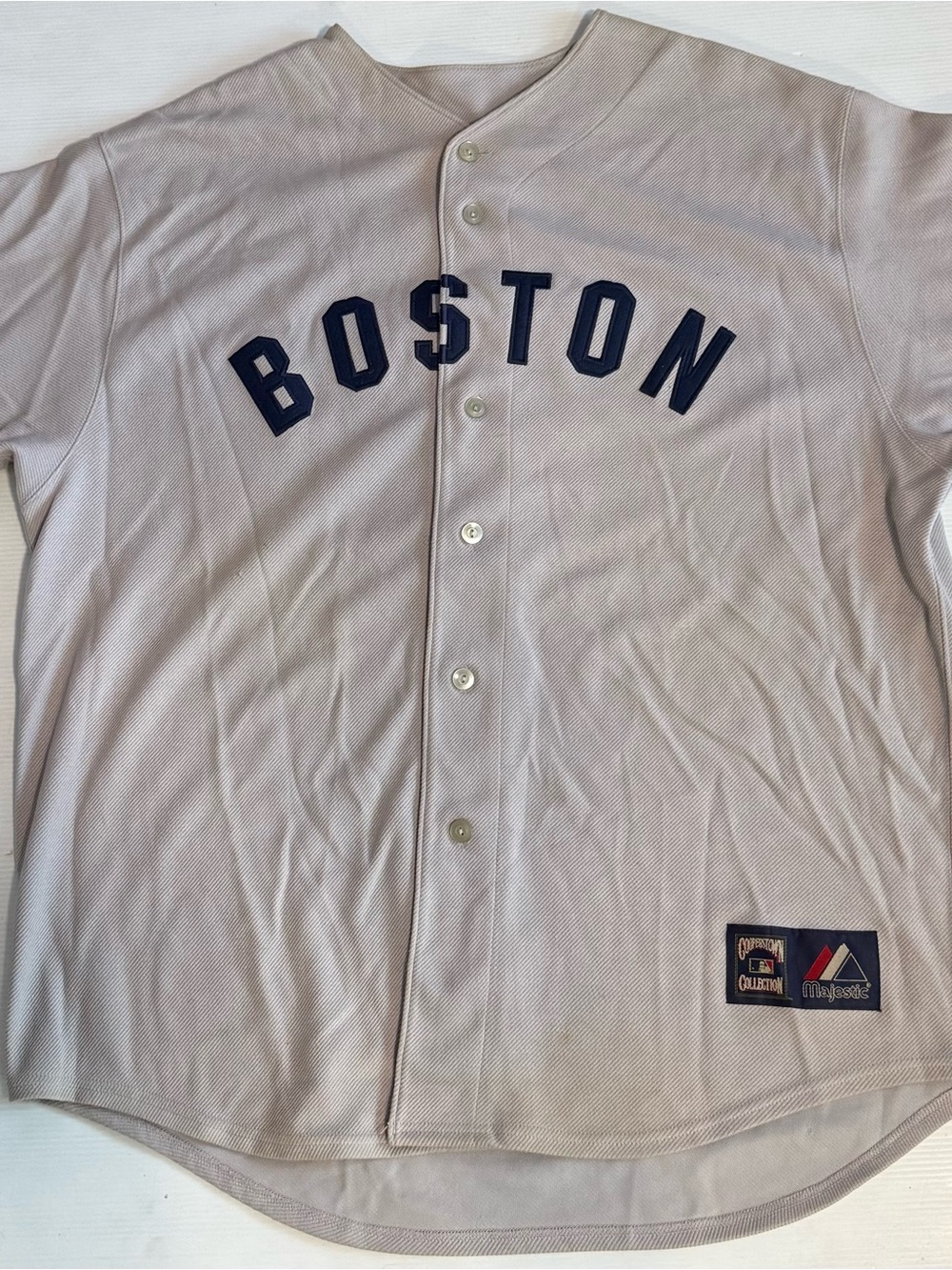 Majestic Ted Williams Boston Red Sox Cooperstown Baseball Jersey Men's 2XL